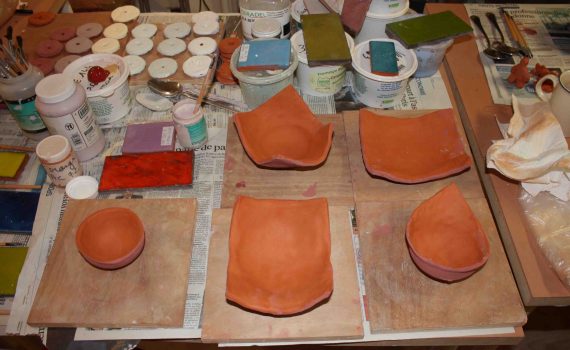 Expérimentation avec de l'émail