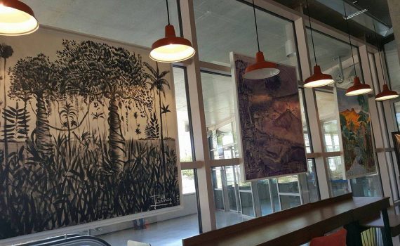 Evènement organisé par l'association Project'Art avec l'artiste handicapé Jean Cadilhac - Design & Collectivité