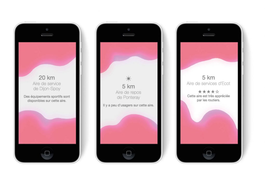 Apaisement sensoriel sur les aires d'autoroutes - Design et collectivité