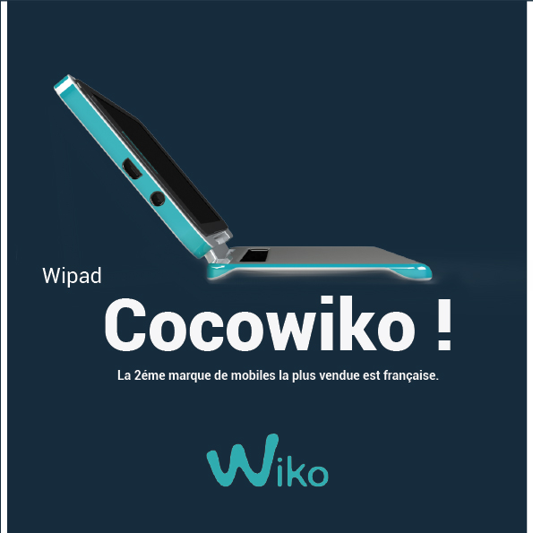 Wipad la manette tactile Wiko - Design & Collectivité