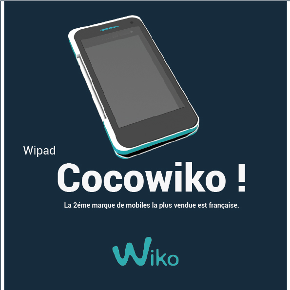 Wipad la manette tactile Wiko - Design & Collectivité