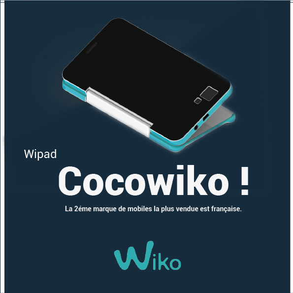 Wipad la manette tactile Wiko - Design & Collectivité