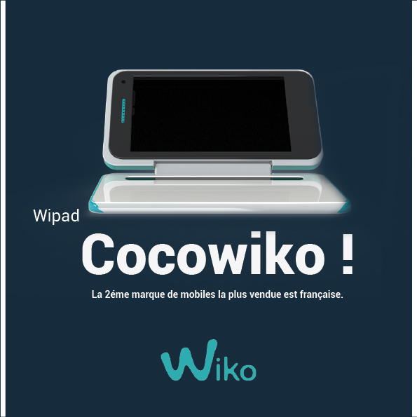 Wipad la manette tactile Wiko - Design & Collectivité